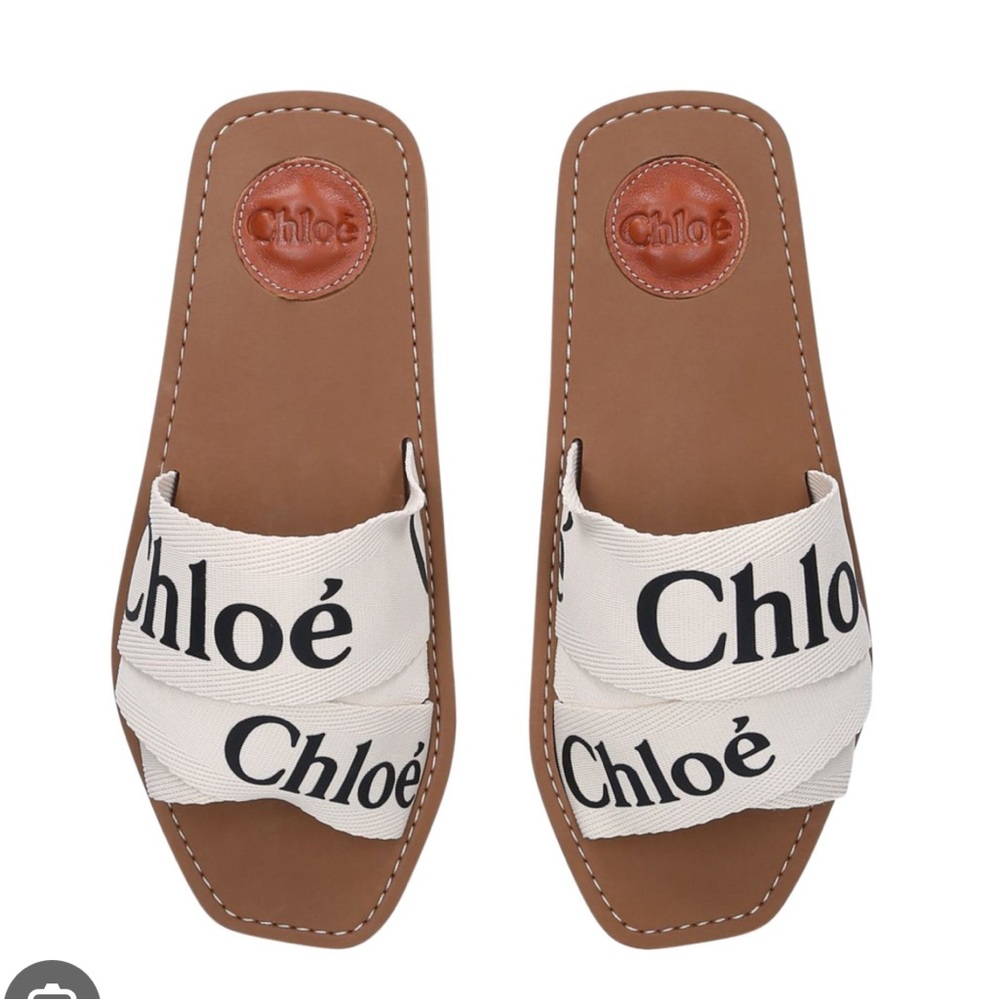 Chloe Woody Slide Sandals w Box size 40 fits 9